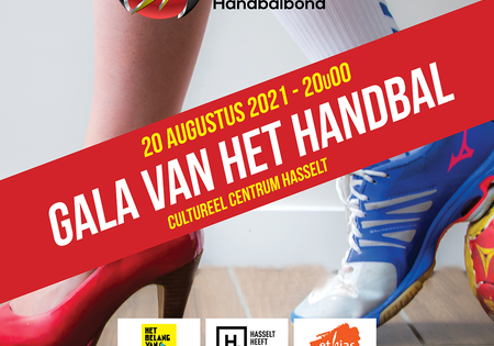 Stad Hasselt wordt gaststad van Het Gala van het handbal