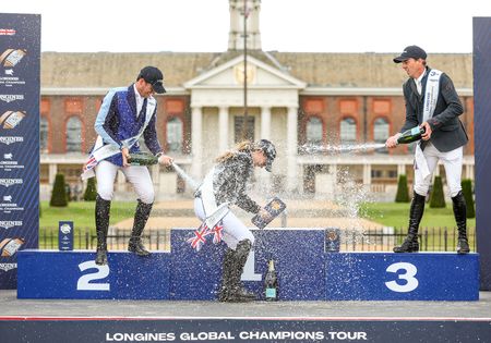 Olivier Philippaerts twee keer op het podium in Londen