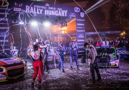 Grégoire Munster tweede algemeen en opnieuw beste junior in rally van Hongarije!