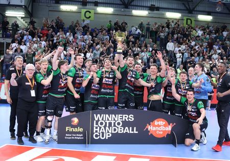Hubo Handbal en Handbal Sint-Truiden winnaars van de Lotto Handbal Cup bij de heren en dames