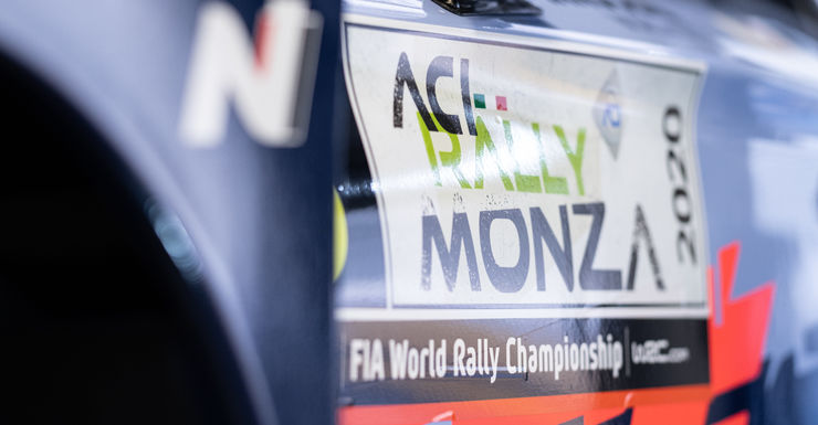 Rally van Monza: de Belgen