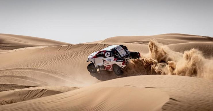 Rally van Marokko generale repetitie voor Dakar 2020