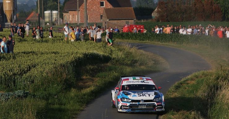 Craig Breen maakt favorietenrol waar