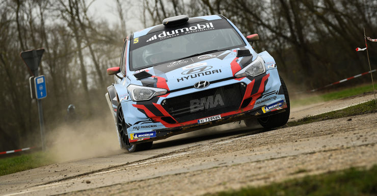 Sterk debuut van Grégoire Munster met de Hyundai i20 R5