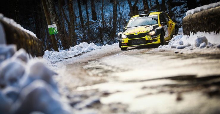 Grégoire Munster wint rallye Hivernal de Dévoluy