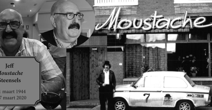 Jeff Moustache Steensels is niet meer …