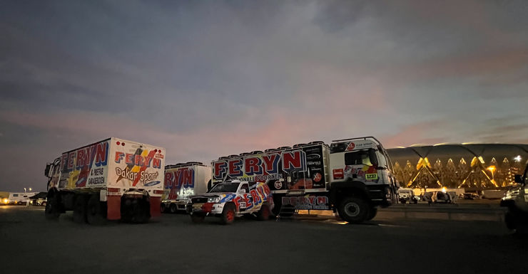 Een goede start van Feryn Dakar Sport