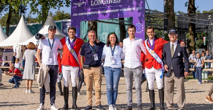 Brons voor Nicola en Olivier Philippaerts in teamverband