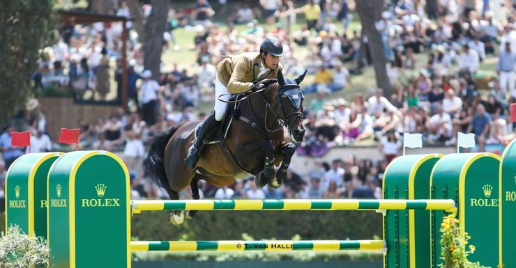 Nicola Philippaerts en Katanga v/h Dingeshof meteen op de afspraak