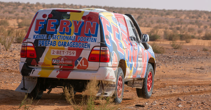 Een dag van gemengde gevoelens voor Feryn Dakar Sport