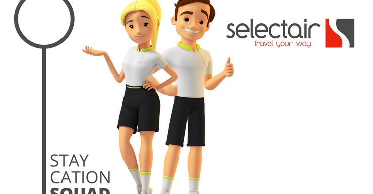 Staycation Squad werkt samen met Selectair