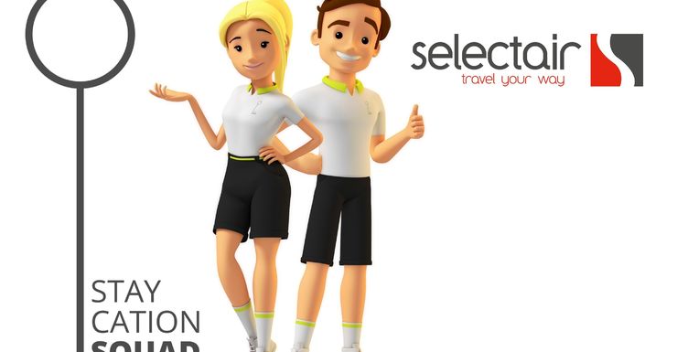 Staycation Squad werkt samen met Selectair