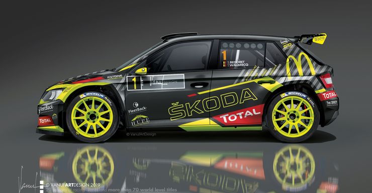 BK Rally : Mooi programma voor Sébastien Bedoret