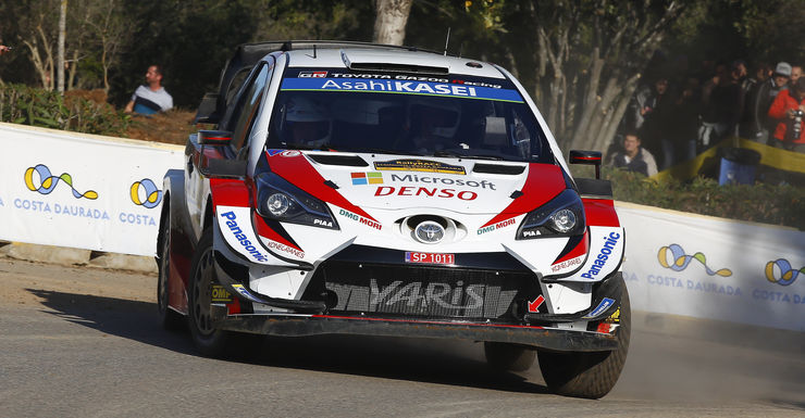 Kris Meeke is de snelste tijdens de shakedown